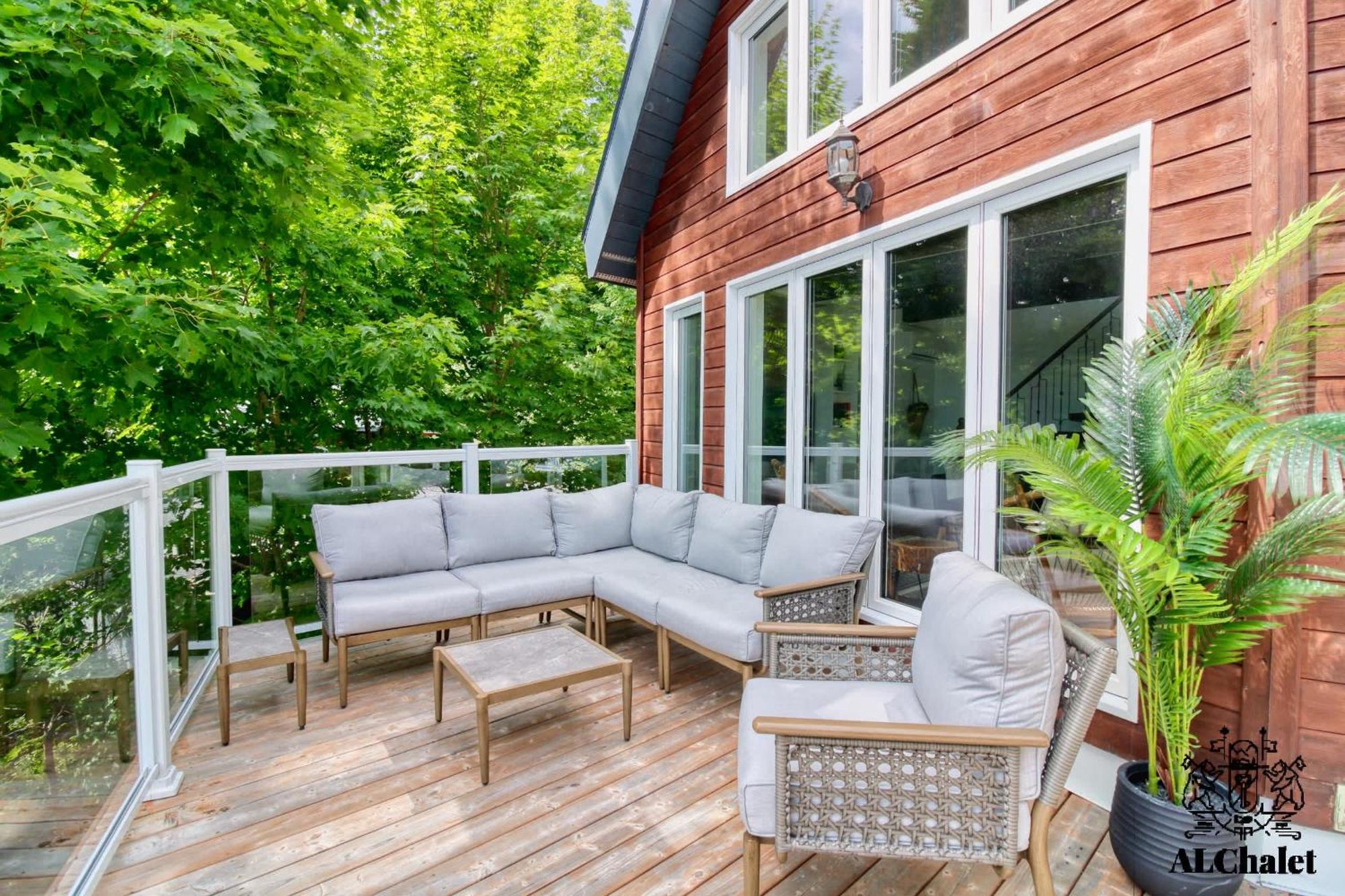 Villa Aelpha-M - Magnifique Vue Sur Le Fleuve Baie-Saint-Paul Exterior foto